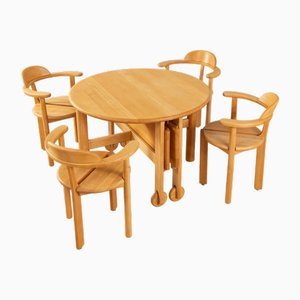 Vintage Esszimmer Set, 1970er, 5er Set