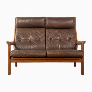 Ledersofa von Georg Thams für Vejen Polstermøbelfabrik, 1960er