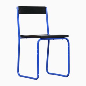 Silla vintage de acero tubular de Walter Schütte para Heinrich Schwarz, años 20