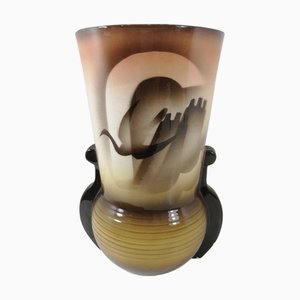 Vase Vintage en Céramique de Civita Castellana, Italie, 1930s