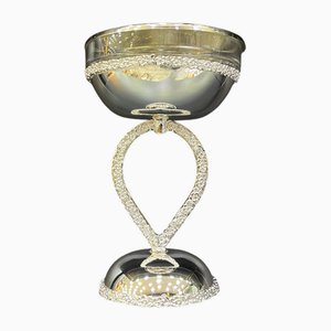 Porte-Encens en Laiton avec Bol en Verre