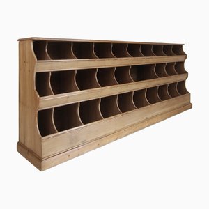 Antique Shop Shelf Sideboard in Pine, 1890s