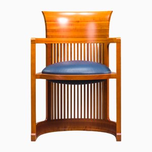 Barrel Chair by Frank Lloyd Wright for Cassina, 1986