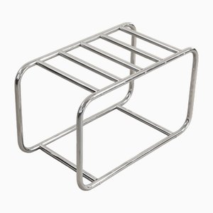 Tubular Steel Luggage Rack by Slezák, Czechoslovakia, 1930s