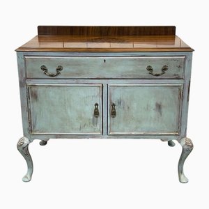 English Walnut Sideboard, 1930s