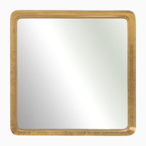 Vintage Square Mirror, 1950s