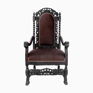 Antique Throne Armchair, 1910