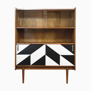 Bibliothèque avec Motif Op Art, Pologne, 1960