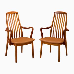 Esszimmerstühle von Preben Schou Andersen für Schou Andersen Møbelfabrik, Dänemark, 1970er, 2er Set