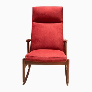Scandinavian Rocking Chair. In Teak Wood, Denmark, 1960s