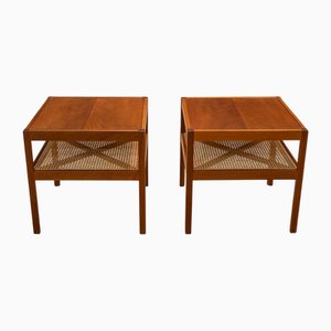 Tables d'Appoint en Teck, Danemark, 1960s, Set de 2