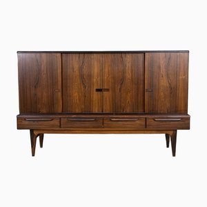 Large Rosewood Sideboard from Bordum & Nielsen, Denmark, 1960s