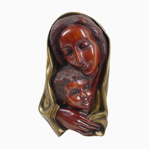 Achatit Wall Mask from Achatit Werkstätten, 1960s