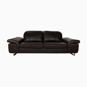 Levi Three-Seater Sofa in Leather by Willi Schillig