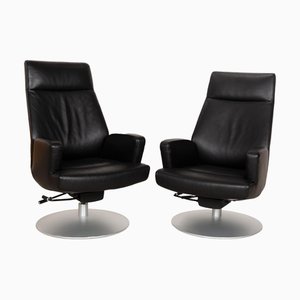 Set of DS-256 Leather Chairs from De Sede