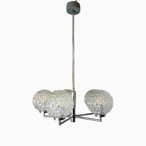 Sputnik Hängelampe aus Chrom