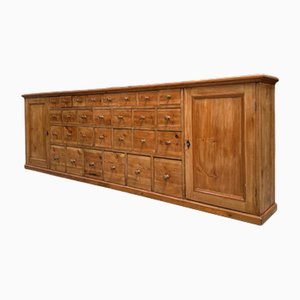 Large Pine Grocery Cabinet