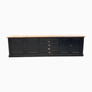 Grande Enfilade en Bois Artisanal