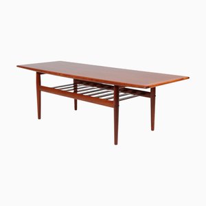 Coffee Table in Teak attributed to Grete Jalk for Glostrup, 1960s