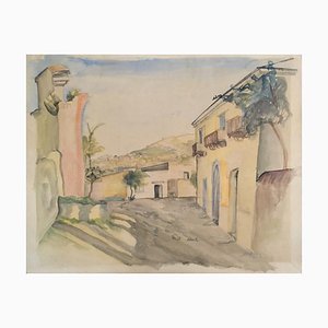 Léopold Survage, Ischia, Aquarell auf Papier