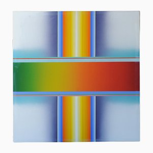 Peter Kalkhof, Composition, 1969, Oil on Canvas