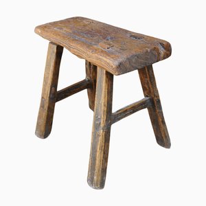 Small Rustic Imperfect Stool
