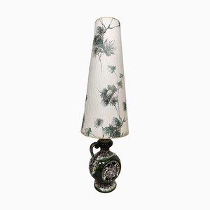 Lampadaire Fat Lava Vintage en Céramique, Allemagne de l'Ouest, 1960s