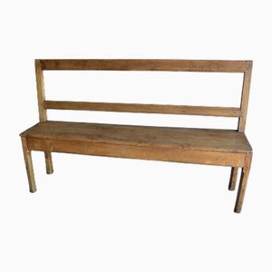 Banc d'Entrée Art Déco en Chêne