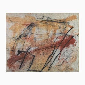 Composition Abstraite, Technique Mixte sur Papier
