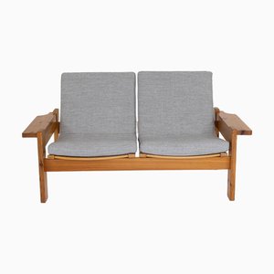 Vintage Sofa aus Fichtenholz, 1970er