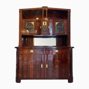 Art Nouveau Credenza Bookcase