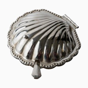Vintage Shell-Shaped Sugar Bowl, 1960s