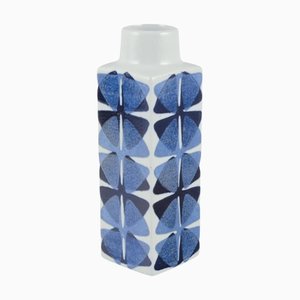 Square Baca Vase in Earthenware by Ellen Malmer for Royal Copenhagen, 1960s