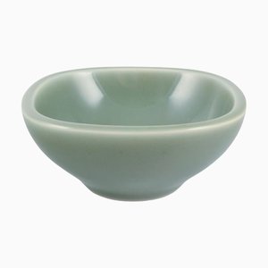 Scodella in ceramica Celadon Glaze di Nils Thorsson per Royal Copenhagen