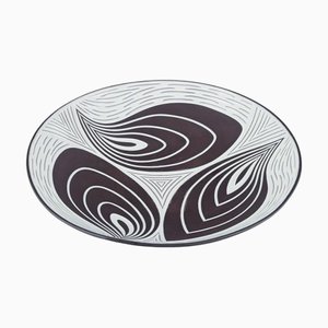 Large Modernist Ceramic Bowl from Schollert, Denmark, 1970s