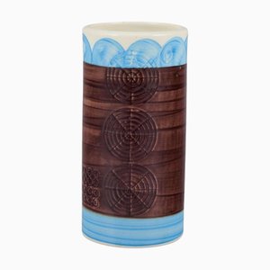 Modernist Sarek Ceramic Vase by Olle Alberius for Rörstrand