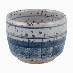 Small Vase in Stoneware from Gerd Hjort Petersen for Royal Copenhagen, 1966