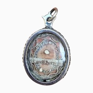 Sterling Silver Medallion Reliquary, 1780