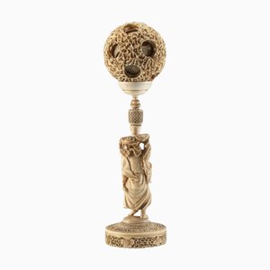 19th Century Japanese Puzzle Ball, 1870s