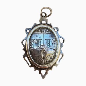 18th Century Engraved Silver Reliquary, 1780s
