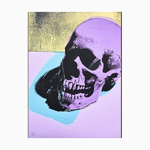 After Andy Warhol, Skull Purple, 1980s, Print