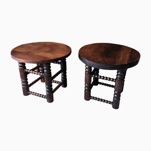End Tables attributed to Charles Dudouyt, 1940s, Set of 2