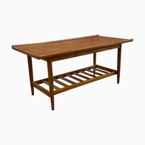 Mesa de centro danesa Mid-Century, años 60