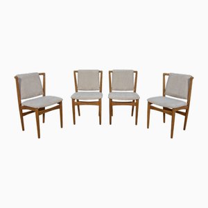 Mid-Century Oak Model 171 Dining Chairs from Slagelse Møbelværk, Denmark, 1960s, Set of 4