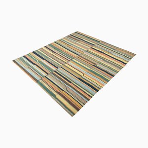 Handwoven Fars Kilim Rug in Wool