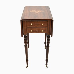 Table d'Appoint Victorienne à Abattants, 1860s