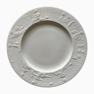 Magic Flute Service Plates by Björn Wiinblad for Rosenthal, 1970s, Set of 4