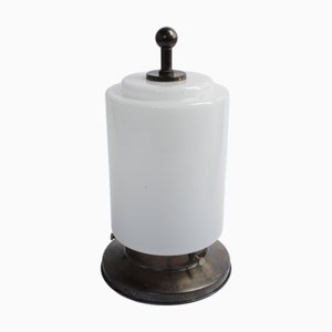 Lampada da soffitto Art Déco in vetro, anni '30