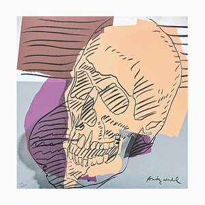 After Andy Warhol, Skull Orange, 1980s, Print