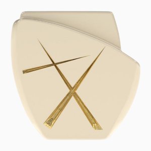 Agostina Line 1, Porcelaine Skin/Gold